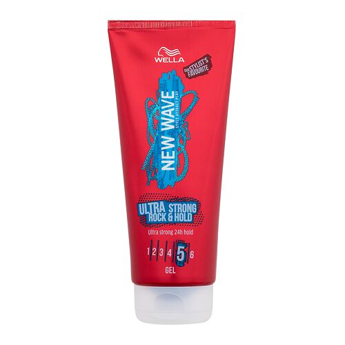 Gel na vlasy Wella New Wave Ultra Strong Rock & Hold Gel 200 ml