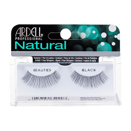 Umělé řasy Ardell Natural Beauties 1 ks Black poškozená krabička
