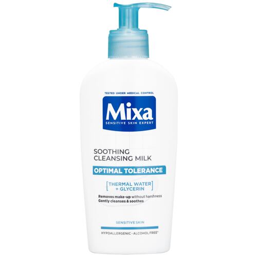 Čisticí mléko Mixa Optimal Tolerance Soothing Cleansing Milk 200 ml