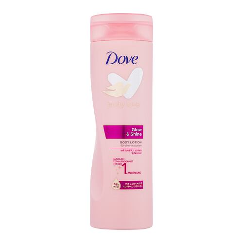Tělové mléko Dove Body Love Glow & Shine 250 ml