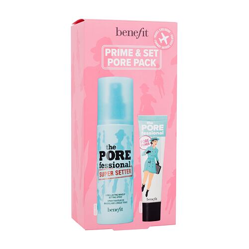 Fixátor make-upu Benefit Prime & Set Pore Pack 120 ml poškozená krabička Kazeta