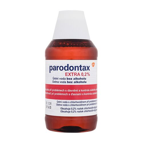 Ústní voda Parodontax Extra 0,2% 300 ml poškozený flakon