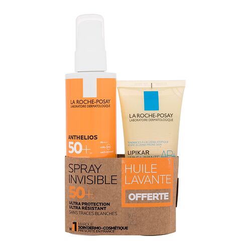 Opalovací přípravek na tělo La Roche-Posay Anthelios Invisible Spray SPF50+ 200 ml Kazeta