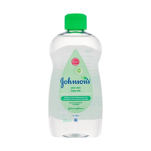 Tělový olej Johnson´s Baby Oil Aloe Vera 500 ml