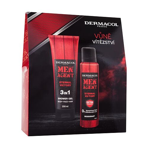 Sprchový gel Dermacol Men Agent Eternal Victory 250 ml Kazeta