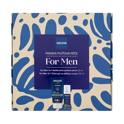 Pleťové sérum Weleda For Men 30 ml Kazeta