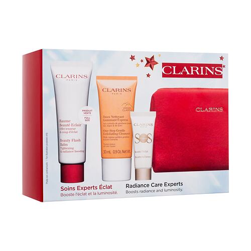 Denní pleťový krém Clarins Beauty Flash Balm 50 ml Kazeta