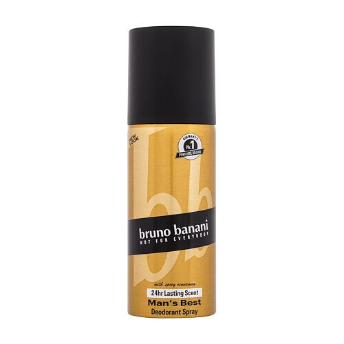 Deodorant Bruno Banani Man's Best With Spicy Cinnamon 150 ml poškozený flakon
