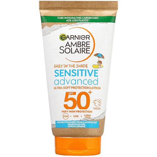 Opalovací přípravek na tělo Garnier Ambre Solaire Kids Sensitive Advanced Baby In The Shade SPF50+ 50 ml