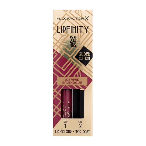 Rtěnka Max Factor Lipfinity 24HRS Lip Colour 4,2 g 025 Vivid Splendour poškozená krabička