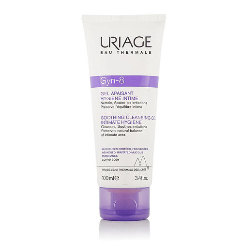 Intimní hygiena Uriage Gyn-Phy Gyn-8 Soothing Cleansing Gel 100 ml