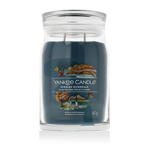 Vonná svíčka Yankee Candle Signature Evening Riverwalk 567 g