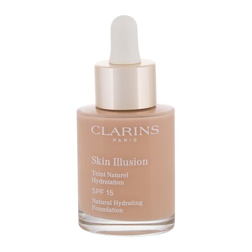 Make-up Clarins Skin Illusion Natural Hydrating SPF15 30 ml 107 Beige poškozená krabička