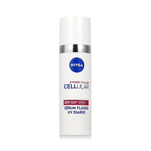 Opalovací přípravek na obličej Nivea Cellular Expert Filler Daily UV Serum Fluid SPF50+ 30 ml