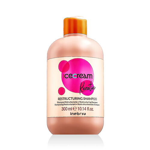Šampon Inebrya Ice Cream Keratin Restructuring Shampoo 300 ml
