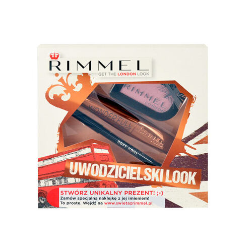 Řasenka Rimmel London Wonder Full Argan Oil Mascara 11 ml 001 Black poškozená krabička Kazeta