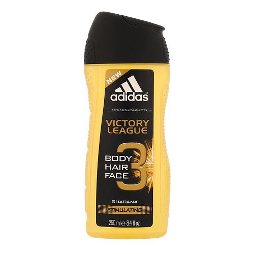 Sprchový gel Adidas Victory League 3in1 250 ml
