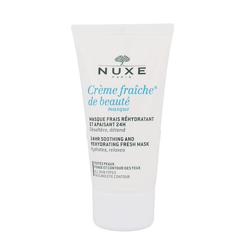 Pleťová maska NUXE Creme Fraiche de Beauté 24hr Soothing And Rehydrating Fresh Mask 50 ml poškozená krabička