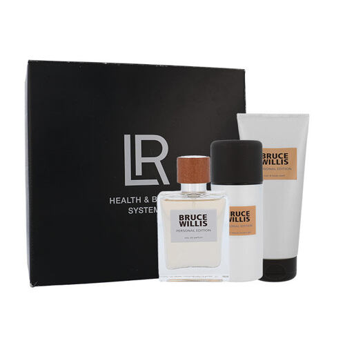 Parfémovaná voda LR Bruce Willis 50 ml poškozená krabička Kazeta