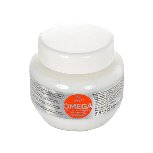 Maska na vlasy Kallos Cosmetics Omega 275 ml poškozený flakon