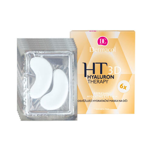 Oční krém Dermacol 3D Hyaluron Therapy Refreshing Eye Mask 36 g poškozená krabička