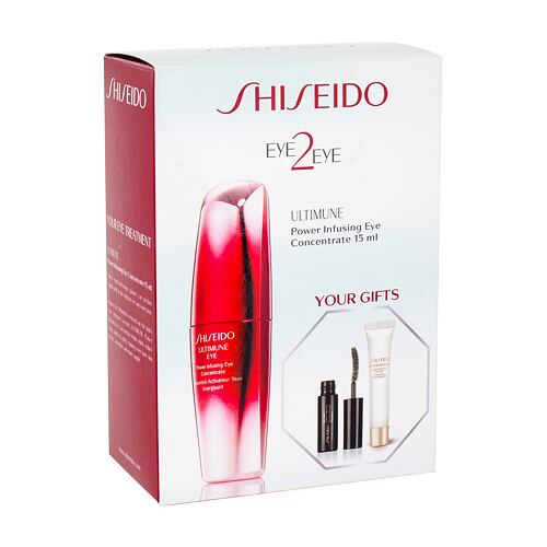 Oční gel Shiseido Ultimune Eye Power Infusing Eye Concentrate 15 ml poškozená krabička Kazeta