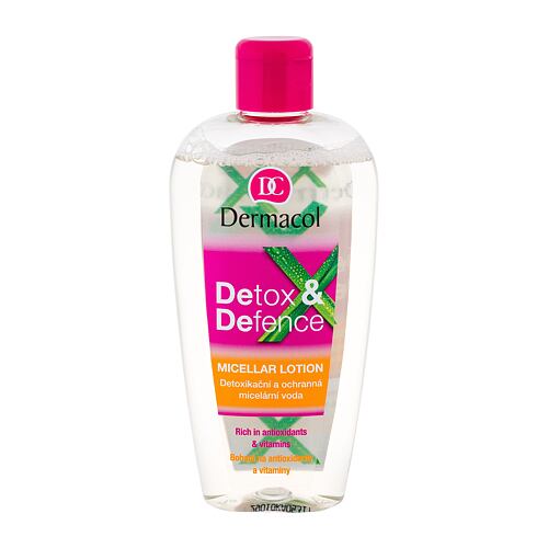 Micelární voda Dermacol Detox & Defence 200 ml