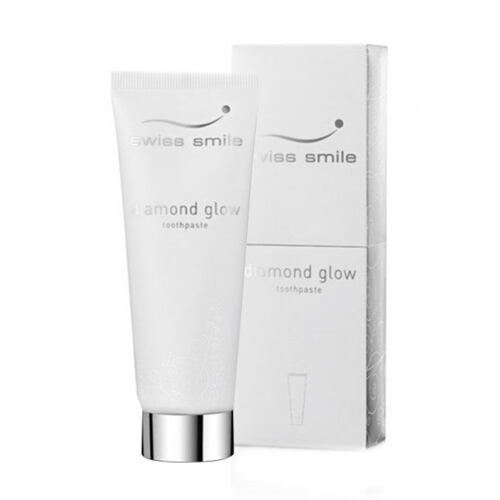 Zubní pasta swiss smile Diamond Glow 75 ml poškozená krabička