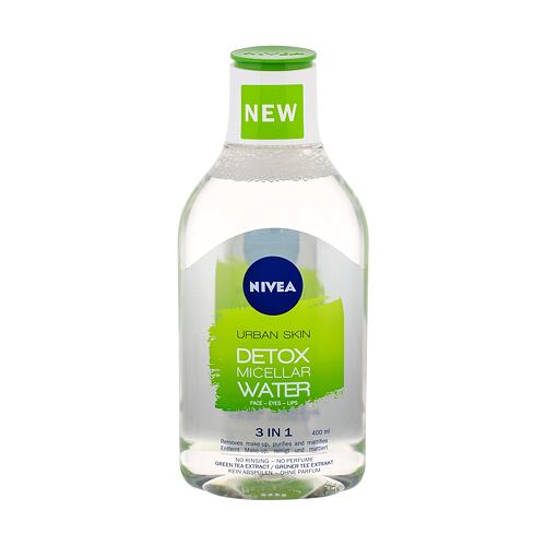 Micelární voda Nivea Essentials Urban Skin Detox 400 ml