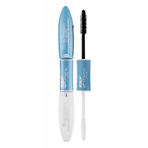 Řasenka L'Oréal Paris Double Extension Waterproof 12 ml Black