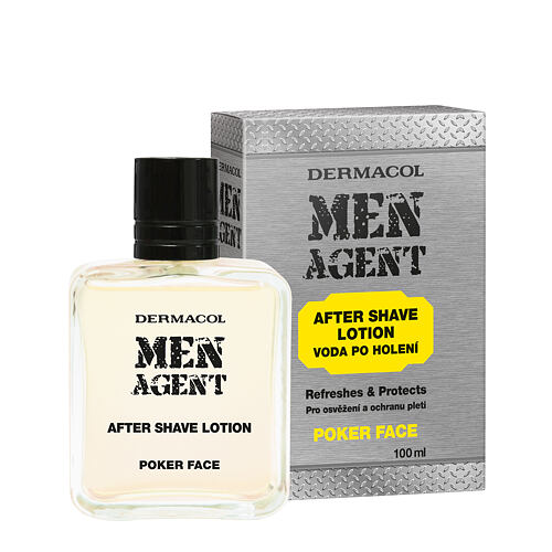 Voda po holení Dermacol Men Agent Poker Face 100 ml poškozená krabička