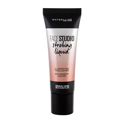 Rozjasňovač Maybelline FaceStudio Strobing Liquid 25 ml Medium
