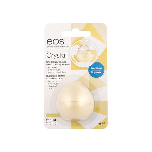 Balzám na rty EOS Crystal 7 g Vanilla Orchid