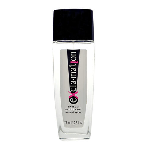 Deodorant Excla.mation Excla.mation 75 ml poškozený flakon