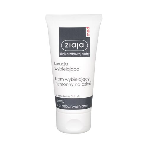 Denní pleťový krém Ziaja Med Whitening Protective Day Cream SPF20 50 ml