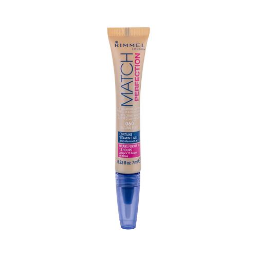 Korektor Rimmel London Match Perfection 2in1 Concealer & Highlighter 7 ml 060 Natural Beige