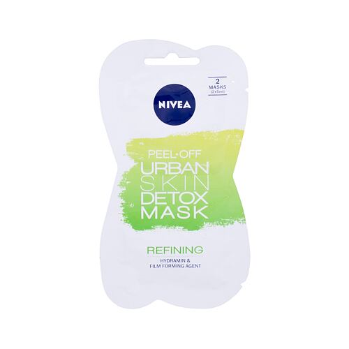 Pleťová maska Nivea Urban Skin Detox Peel-Off Mask 10 ml