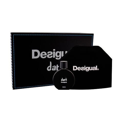Toaletní voda Desigual Dark 100 ml poškozená krabička Kazeta