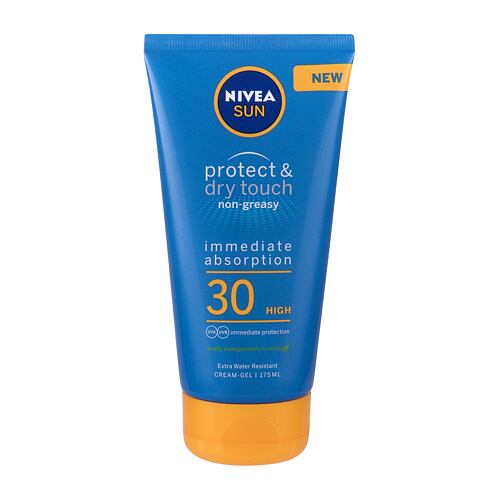 Opalovací přípravek na tělo Nivea Sun Protect & Dry Touch Non-Greasy Cream-Gel SPF30 175 ml