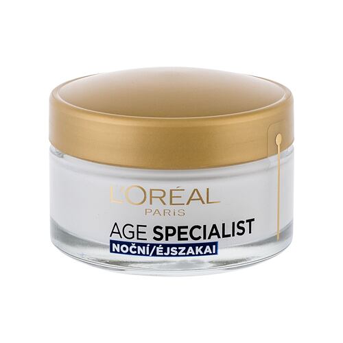 Noční pleťový krém L'Oréal Paris Age Specialist 65+ 50 ml poškozená krabička
