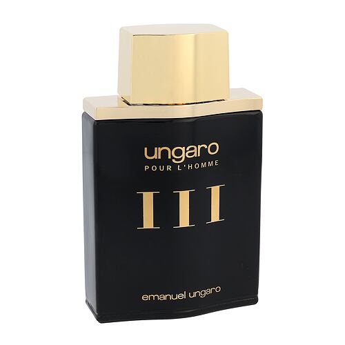 Toaletní voda Emanuel Ungaro Ungaro Pour L´Homme III Gold & Bold Limited Edition 100 ml poškozený flakon