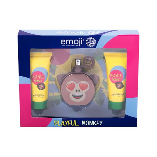 Parfémovaná voda Emoji Playful Monkey 50 ml poškozená krabička Kazeta