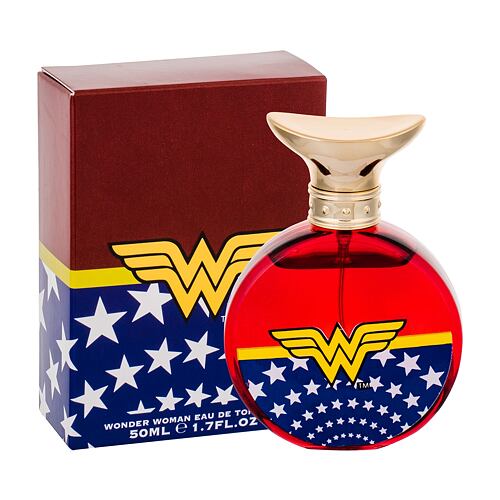 Toaletní voda DC Comics Wonder Woman 50 ml poškozená krabička