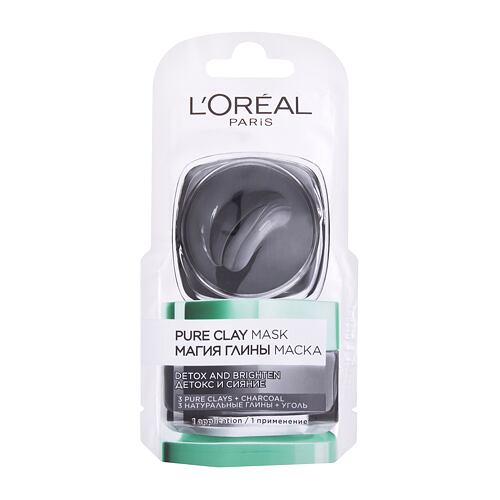 Pleťová maska L'Oréal Paris Pure Clay Detox Mask 6 ml