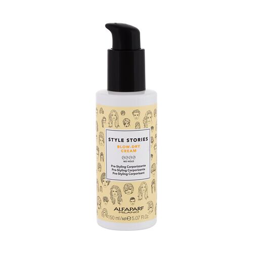 Pro tepelnou úpravu vlasů ALFAPARF MILANO Style Stories Blow-Dry Cream 150 ml