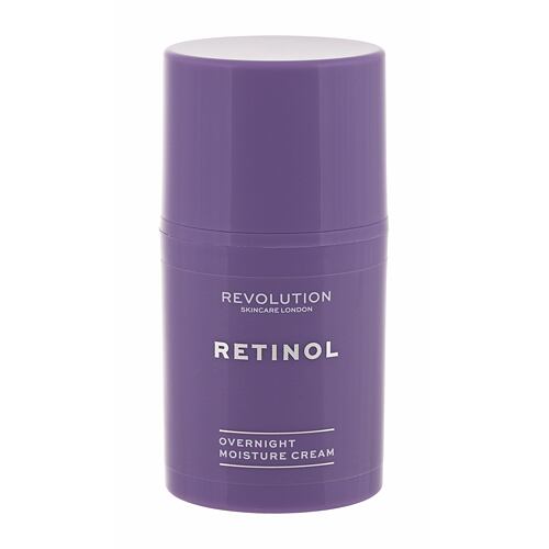 Noční pleťový krém Revolution Skincare Retinol Overnight 50 ml