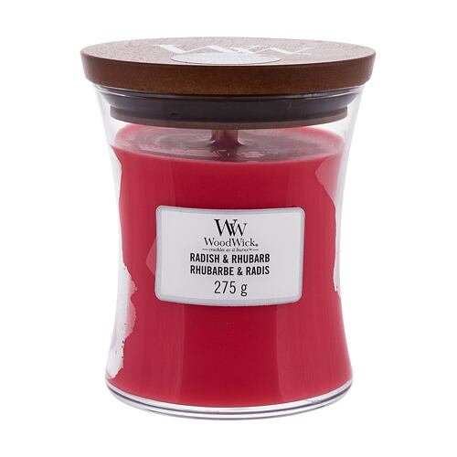 Vonná svíčka WoodWick Radish & Rhubarb 275 g