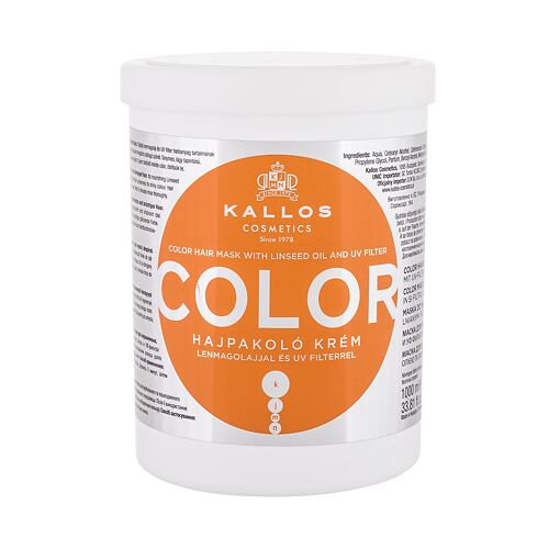 Maska na vlasy Kallos Cosmetics Color 1000 ml