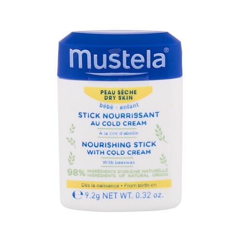 Denní pleťový krém Mustela Bébé Nourishing Stick With Cold Cream 10,1 ml