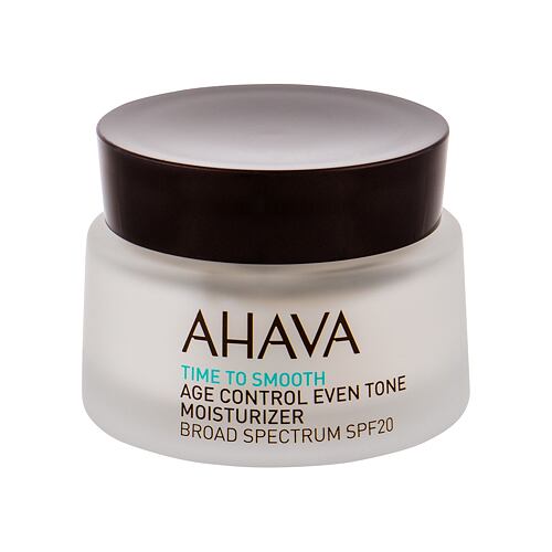 Denní pleťový krém AHAVA Time To Smooth Age Control Even Tone Moisturizer SPF20 50 ml Tester